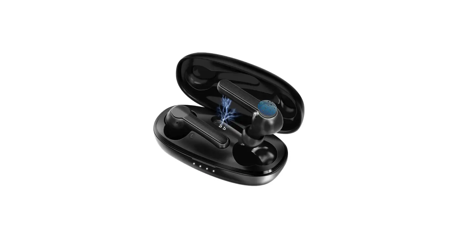 Wireless Earbuds Headset Bluetooth 5.0 Headphones Ipx5 Waterproof-complete Features/instrucion Manual