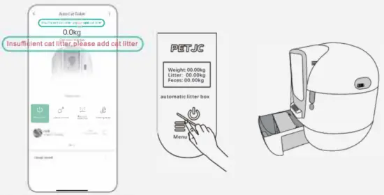 PETJC AU01 III Self Cleaning Cat Litter Box Pro - Cleaning tips