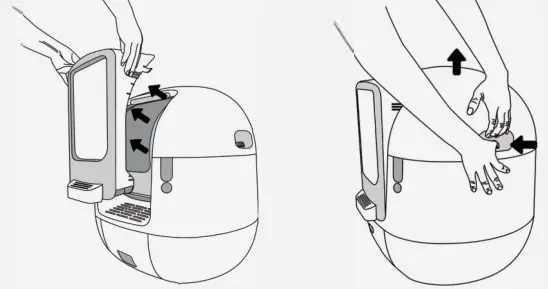 PETJC AU01 III Self Cleaning Cat Litter Box Pro - fig3