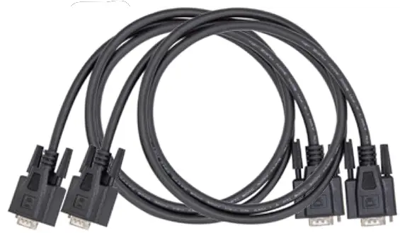 2x 15 Pins VGA Cable