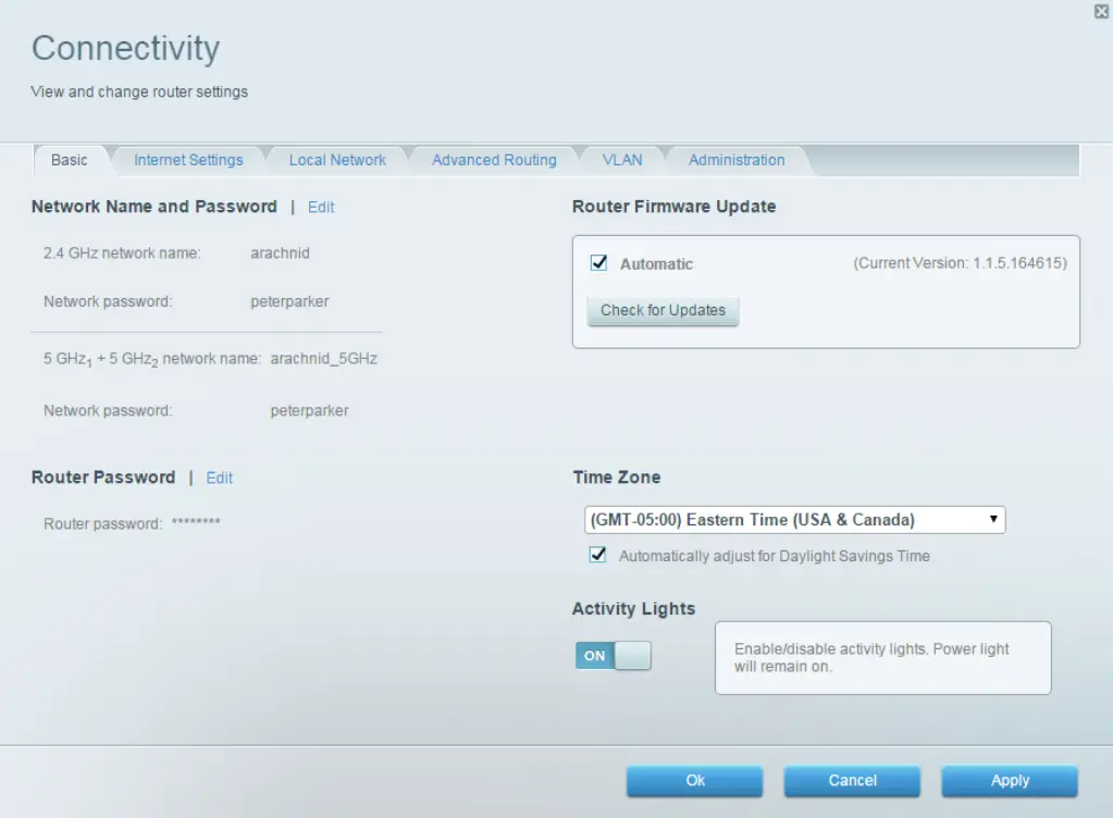 LINKSYS EA9500 Max Stream AC5400 MU MIMO Gigabit Router - Connectivity