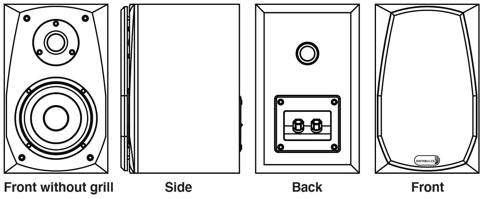 DAYTON-AUDIO-MK602X-6-Inch-2-Way-Bookshelf-Speaker-Pair-FIG-1