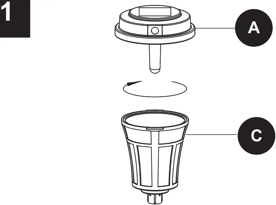 PORTFOLIO Q91EL1001 08 Motion Linkable Solar Path - REPLACING BATTERY
