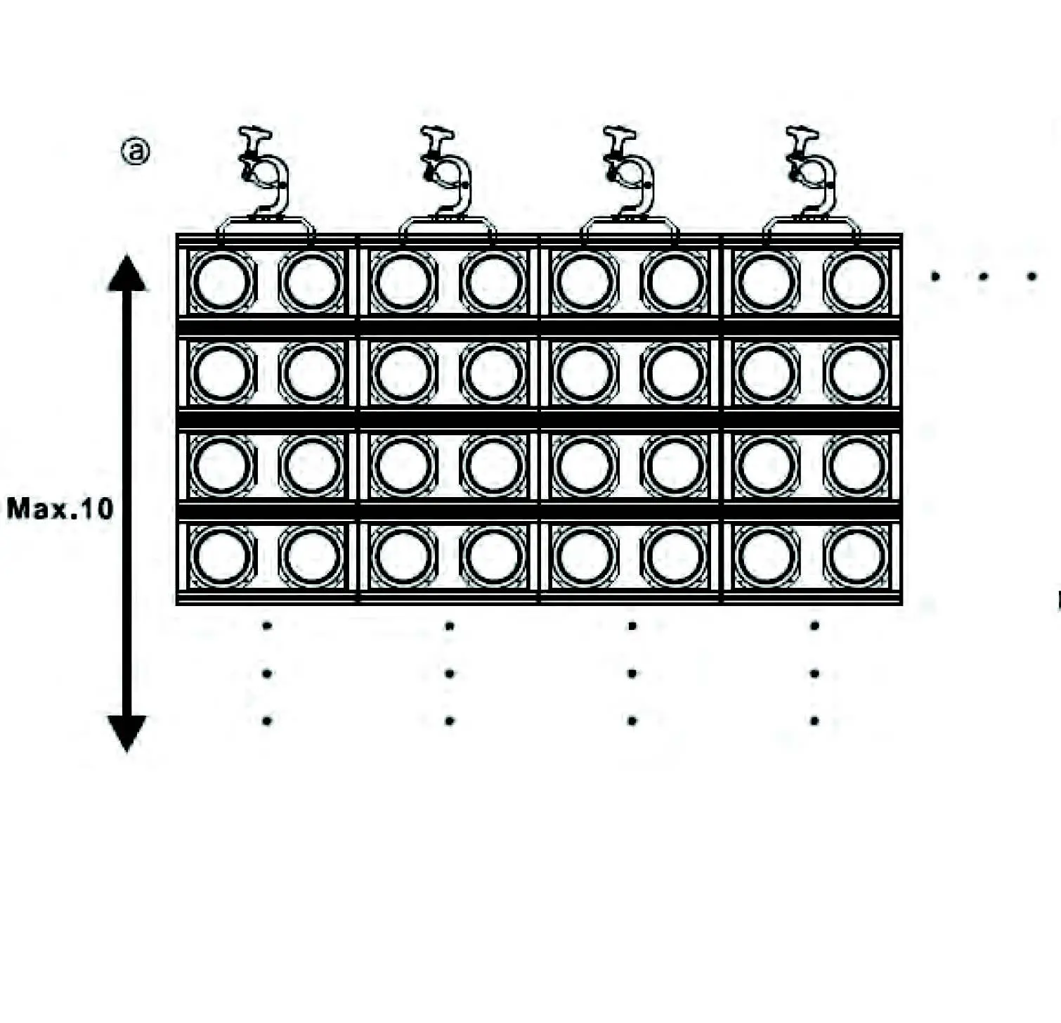 ADJ 200 ENCORE BURST OUTDOOR Fixture Light-fig6