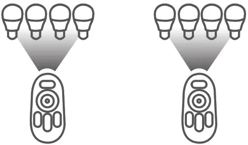 Monster 190725 00 RGBW RF 2 4GHz Remote - EXPAND 2