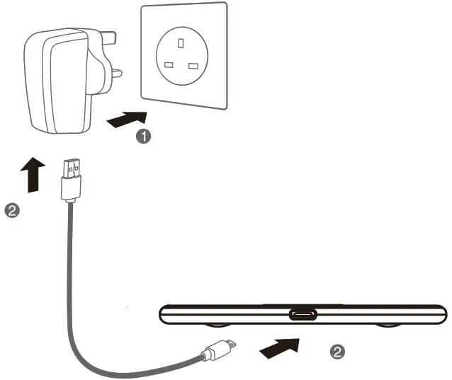EPQI ET200 Wireless Charger - Power Adapter