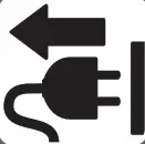 milwaukee M12RCDAB Radio charge with DAB - Plug Icon