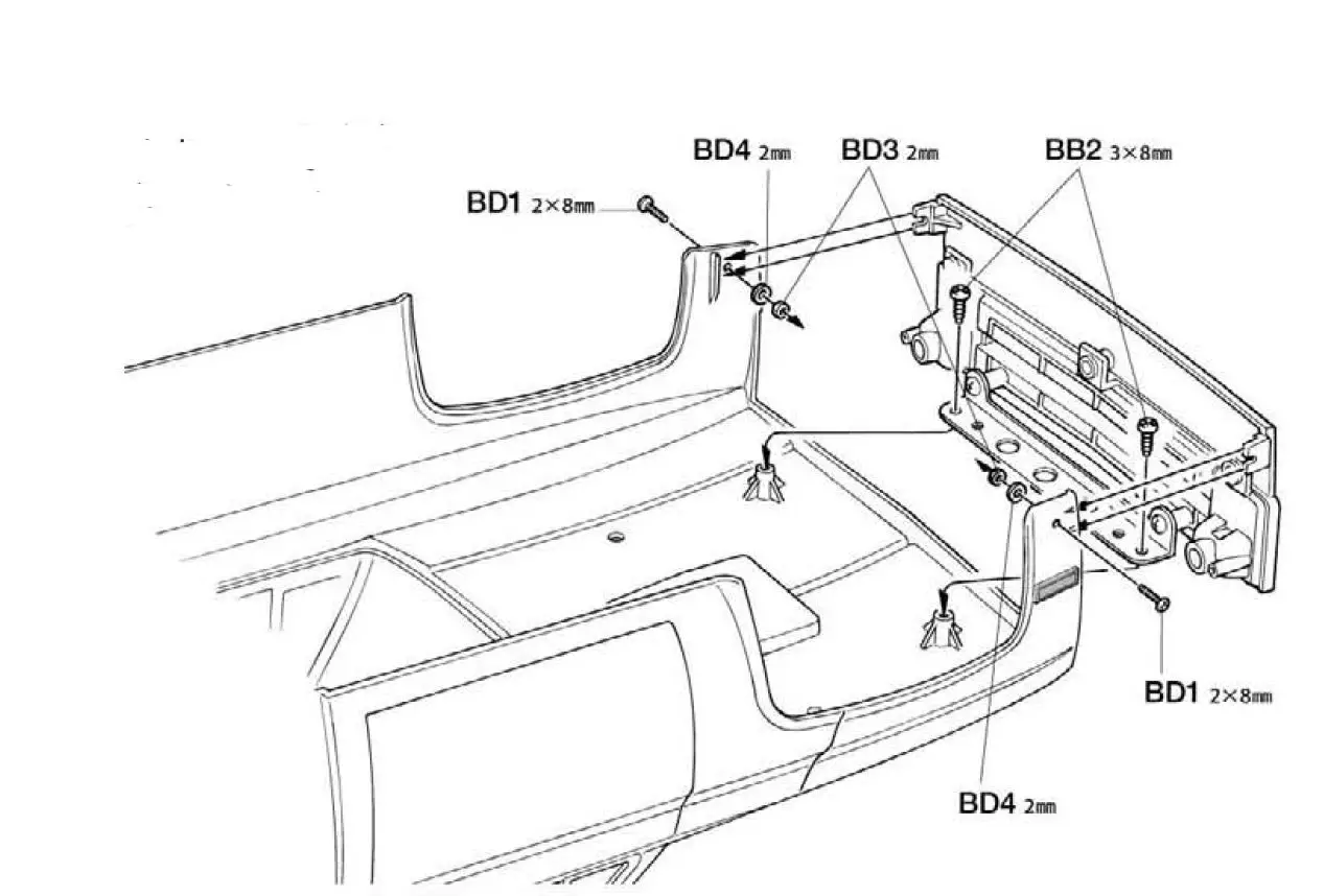 Tamiya TAM58518A SUPER CLOD BUSTER 69