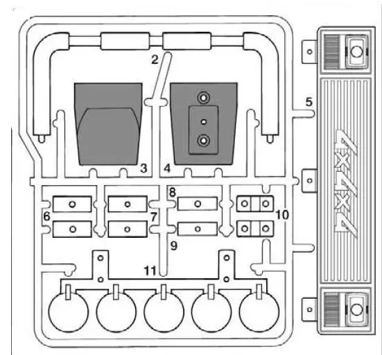 Tamiya TAM58518A SUPER CLOD BUSTER 77