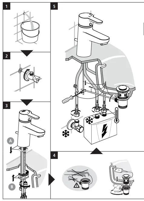 CLAGE EWT-Single-lever-basin-mixer-1
