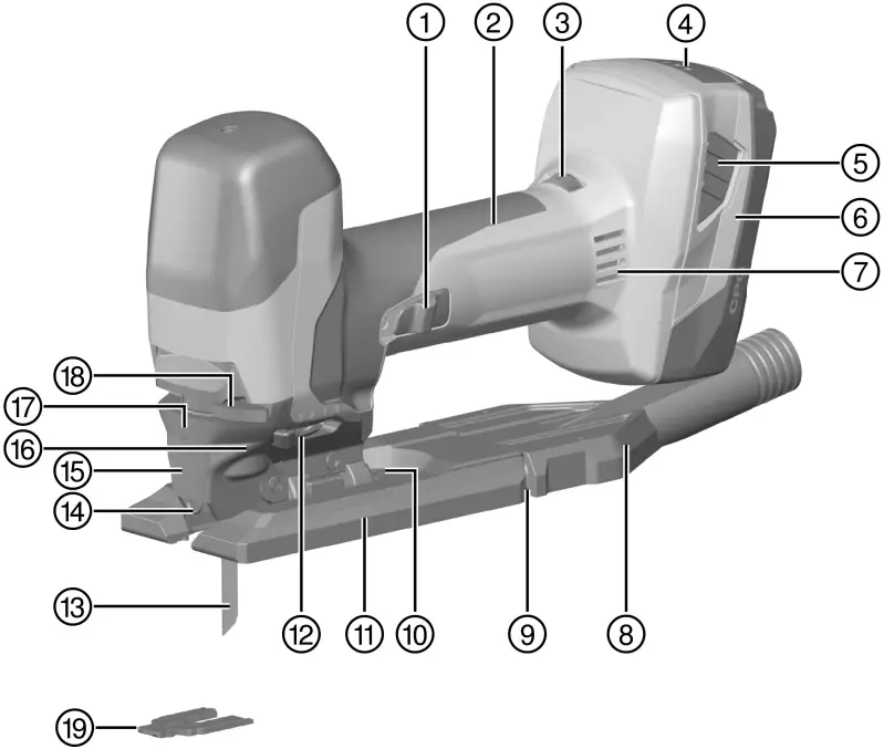HILTI SJT 6-A22 Cordless Jigsaw 9