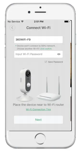 JimiIoT 4G Smart Security Camera - Add local WiFi