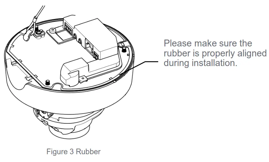 TKH FD2005v2M 5MP Vandal Fixed Dome Camera - Waterproof Notice
