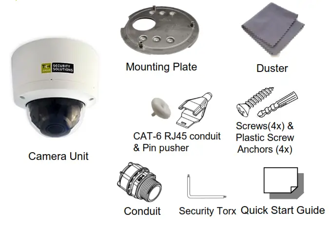 TKH FD2005v2M 5MP Vandal Fixed Dome Camera