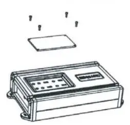 MB Quart RA1-150.2 150 Watt Amplifier Installation Guide - Open Control Panel