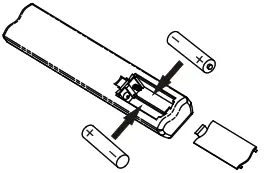 BLAUPUNKT Soundbar-battery compartment cover1