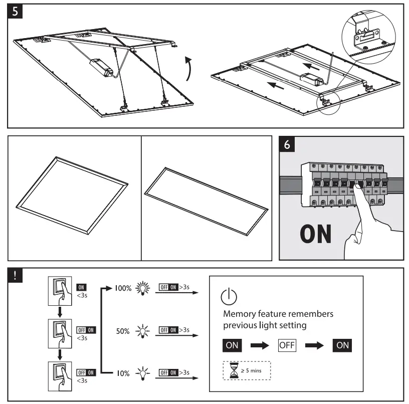 PHILIPS 8719514326705 Touch 36W Ceiling Light - fig 1