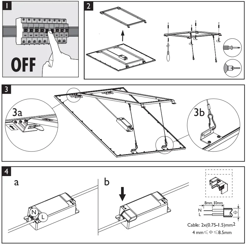 PHILIPS 8719514326705 Touch 36W Ceiling Light - fig