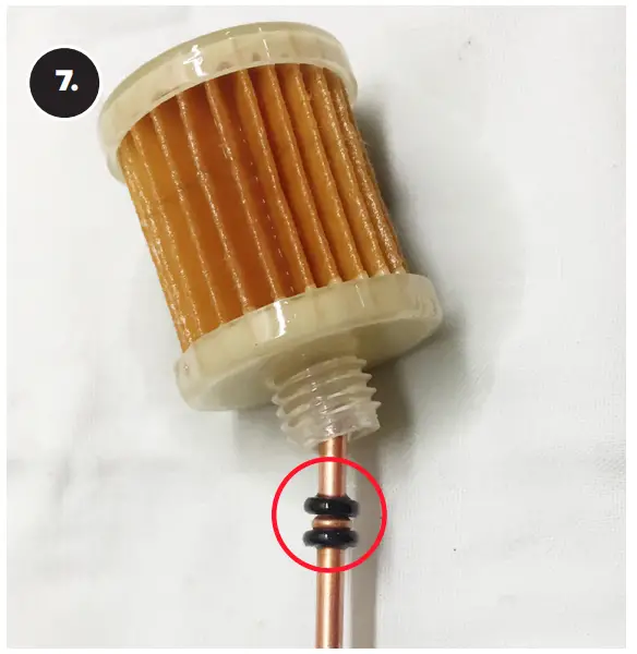 REPLACING THE FILTER