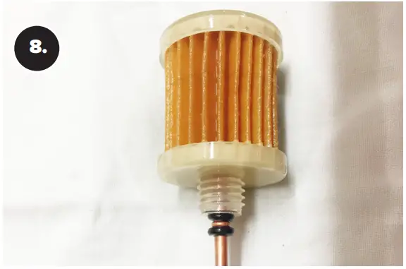 REPLACING THE FILTER