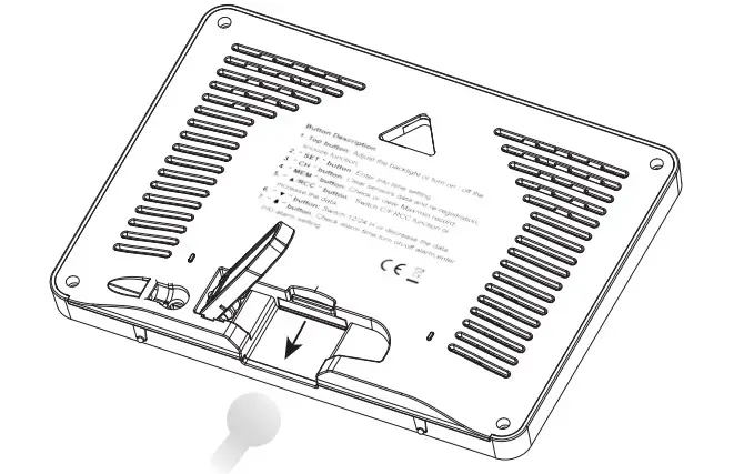 BaLDR B0359WST4H4PR Wireless Color Weather Station with 3 Remote Sensors - Figure 3