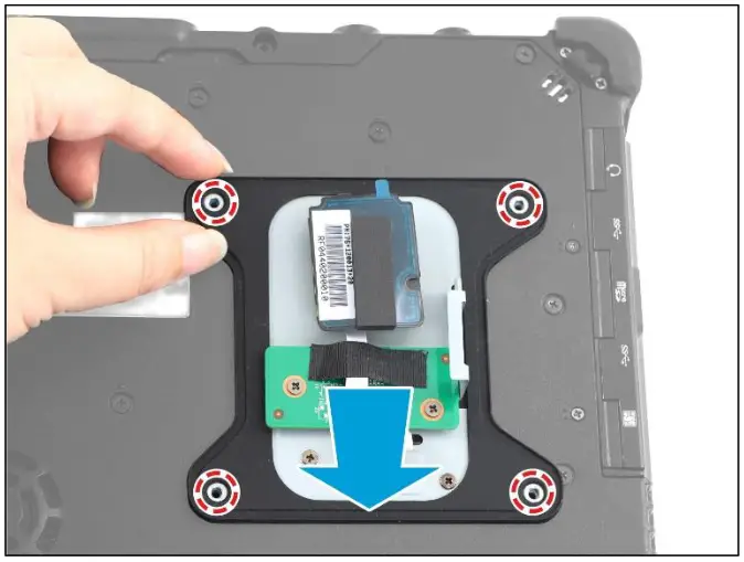 R11 Rugged Tablet Expansion Modules User Manual - aligning