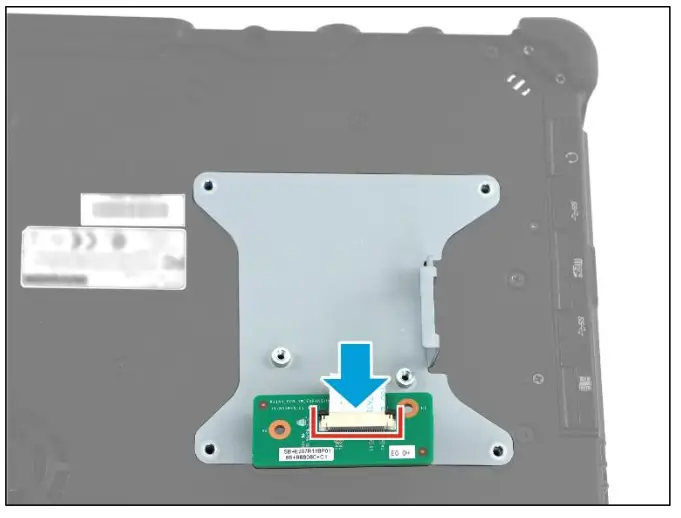 R11 Rugged Tablet Expansion Modules User Manual - board connector