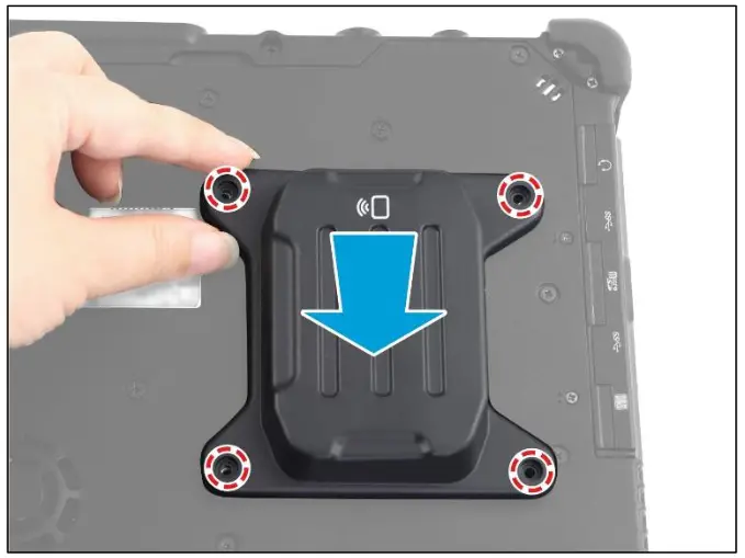 R11 Rugged Tablet Expansion Modules User Manual - over onto