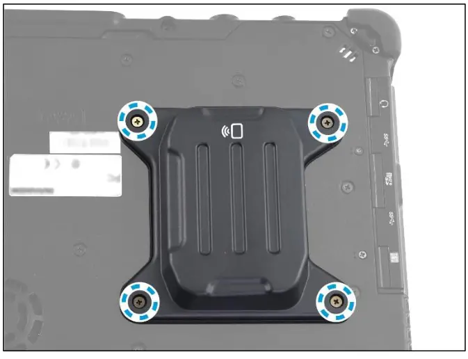 R11 Rugged Tablet Expansion Modules User Manual - screws