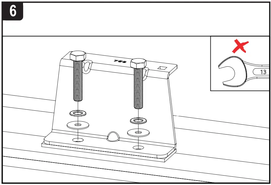 VANGUARD VG286 3 Renault Master x3 ULTI Van Roof Bars - fixing points