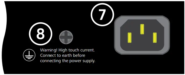 LANCOM ISG 1000 GmbH System - device back