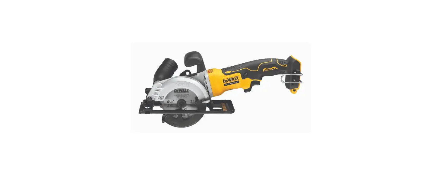 Dewalt Dcs571 Atomic 20-volt Max Cordless Brushless 4-1 2-inch Circular Saw Instruction Manual