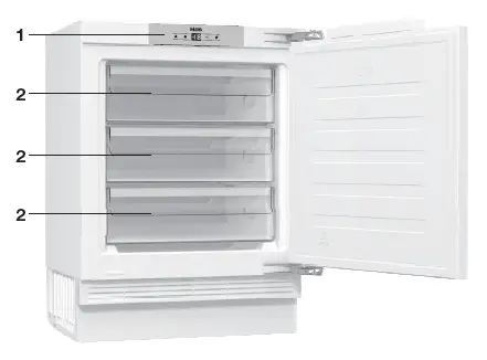 ETNA-VVO682-AUnderbuild-Door-On-Door-Freezer-FIG-1