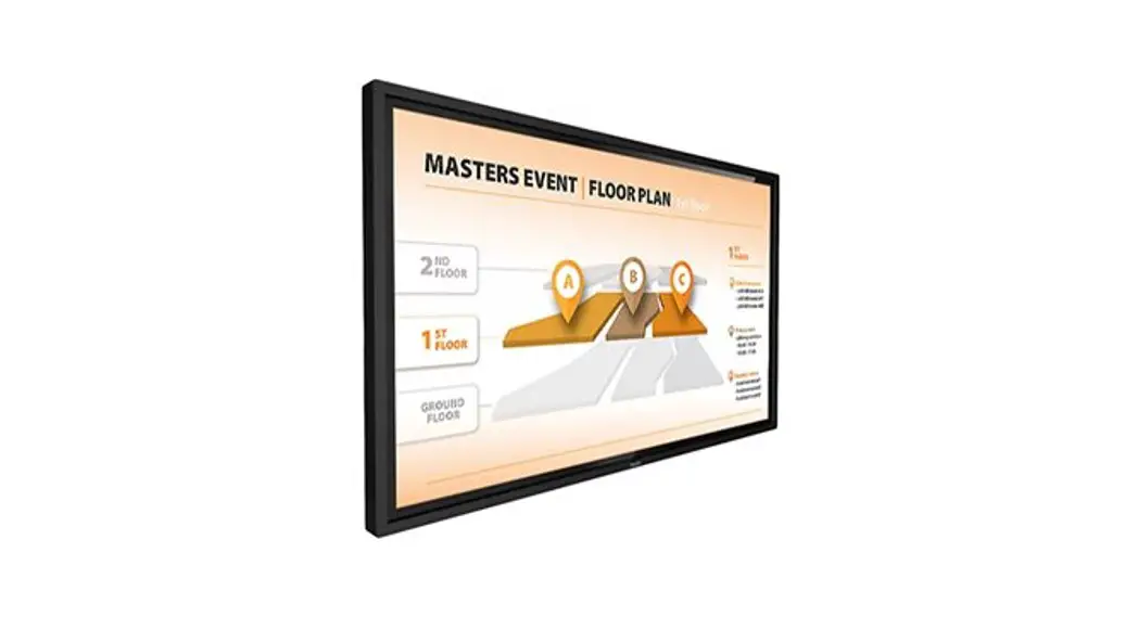 Philips 32bdl4511d 32 Inch 1080p D-line Anti-glare Smart Digital Signage Display User Guide