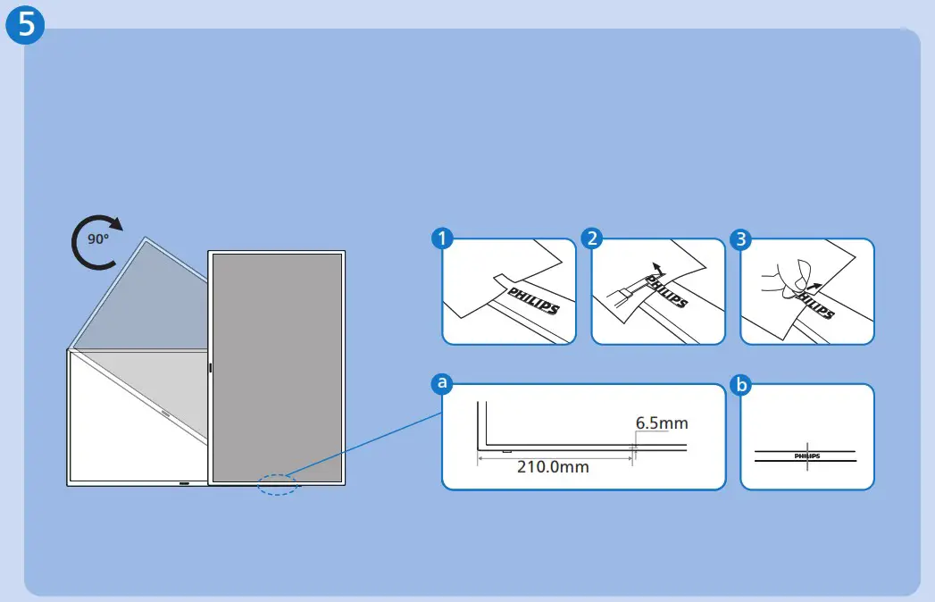 PHILIPS 32BDL4511D 32 Inch 1080p D Line Anti Glare Smart Digital Signage Display - overview 5