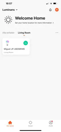 Luminans JP ST64FRWB Wi Fi E27 LED Bulb Drop Form - Figure 7