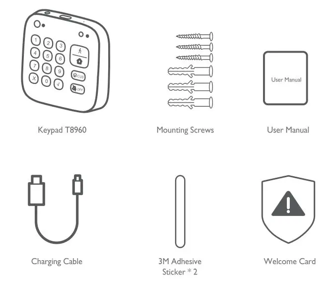 eufy Security Keypad - For Keypad Installation