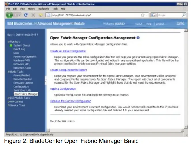 Lenovo BladeCenter Open Fabric Manager Software - fig1