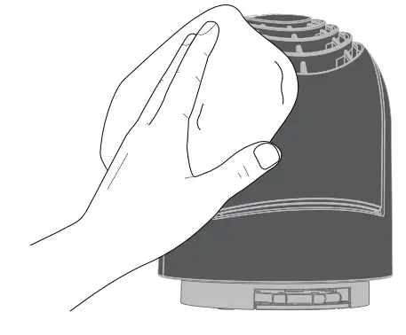 VORNADO Compact Air Circulator FLIPPI V10 - CLEANING