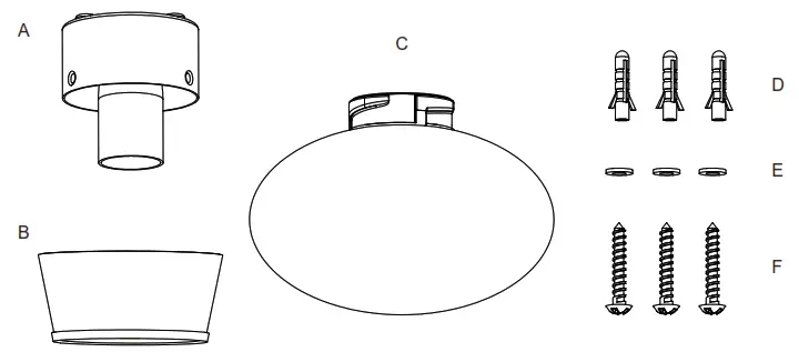 NOVA LIFE 80139-022-21 Ceiling Lamp - 1
