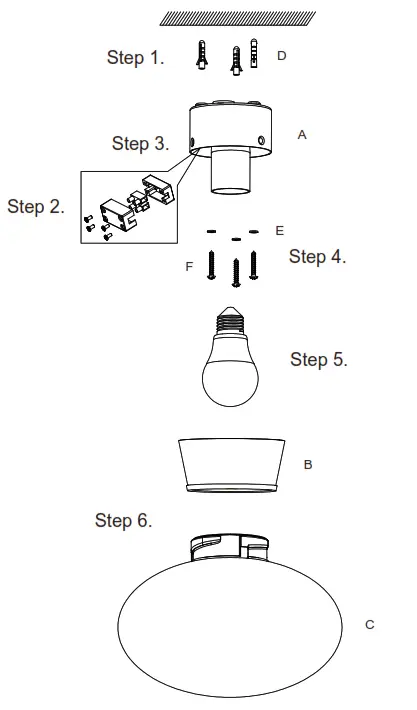 NOVA LIFE 80139-022-21 Ceiling Lamp - 2