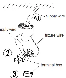 NOVA LIFE 80139-022-21 Ceiling Lamp - 5