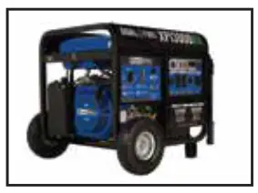 DuroMax XP13000HX Dual Fuel Portable HX Generator - FIG21