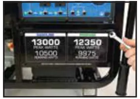 DuroMax XP13000HX Dual Fuel Portable HX Generator - FIG22