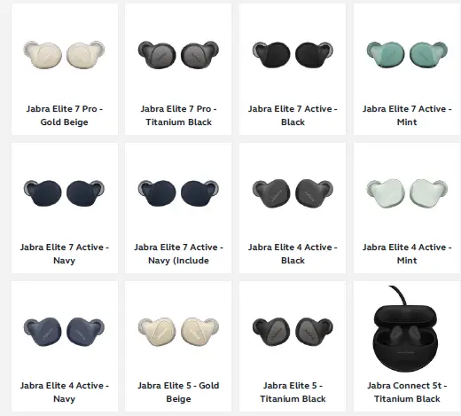 Jabra Elite 2 Navy True Wireless Earbuds 3