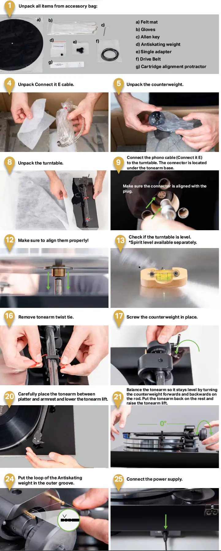 Pro-Ject X8 Audio System - Parts 9