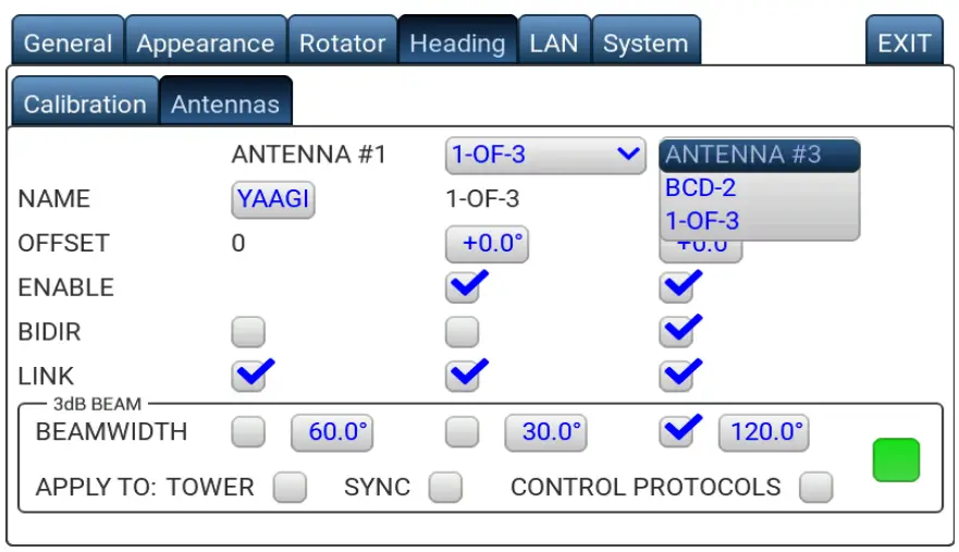 ARXC.REL Settings and Use