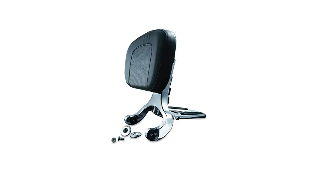 Kuryakyn 1660 Chrome Multi Purpose Driver And Passenger Backrest Instruction Manual