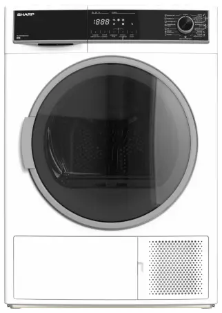 SHARP KD-GCB8S7GW9 Condenser Tumble Dryer