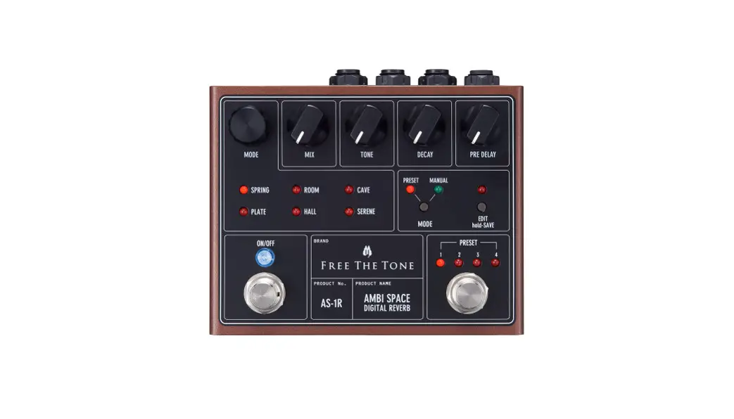 Free The Tone Ambi Space Digital Reverb Instructions